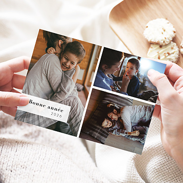 Carte de Voeux Particuliers Bandeau Graphique