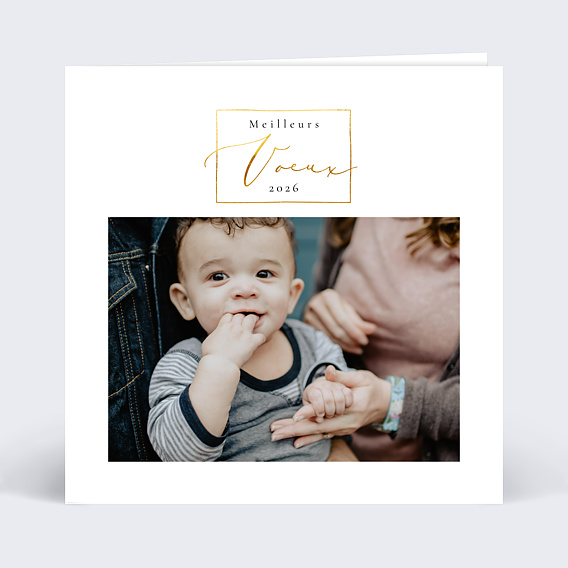 Carte de Voeux Particuliers Voeux Manuscrits