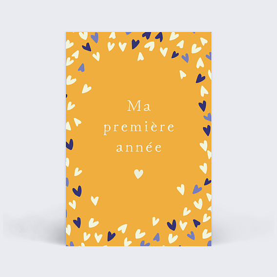 Cartes Étapes Bébé Ma Première Année Carte 1