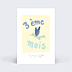 Carte Étape Bébé Grossesse animaux