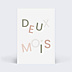 Carte Étape Bébé Jeu de Lettres