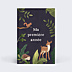 Carte Étape Bébé Jolie Forêt