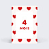 Carte Étape Bébé Grossesse Cœur