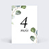 Carte Étape Bébé Eucalyptus