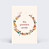 Carte Étape Bébé Petite Fleur