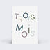 Carte étape bébé Jeu de Lettres Carte 4
