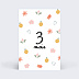 Carte étape bébé Pack Coloré Carte 4