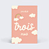 Carte Étape Bébé Nuage