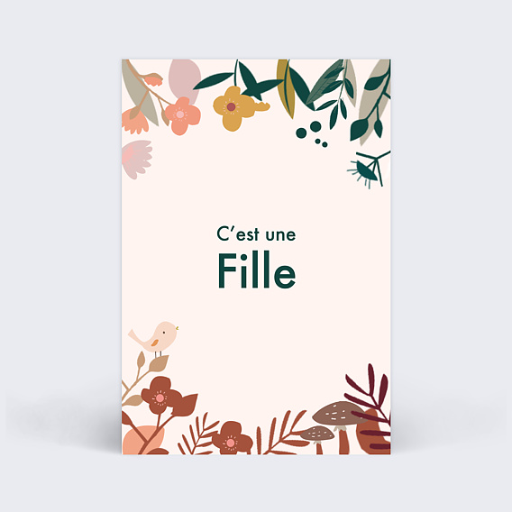 Carte étape bébé Maternité Carte 6