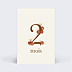 Carte Étape Bébé Renardeau