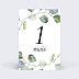 Carte étape bébé Eucalyptus Carte 2