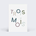 Carte Étape Bébé Jeu de Lettres