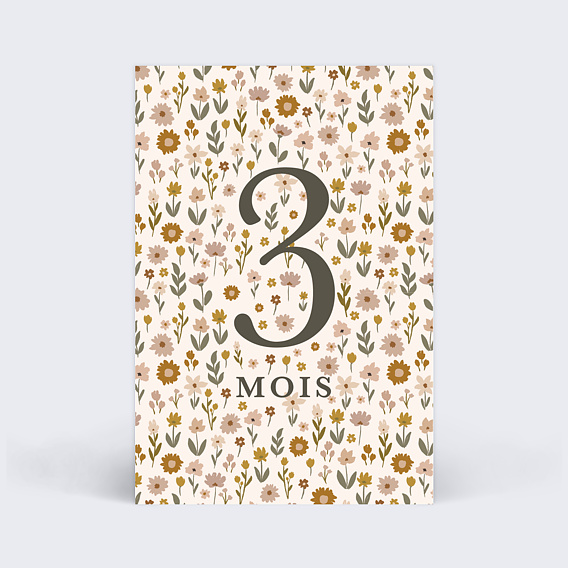 Carte étape bébé Liberty Carte 4