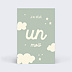 Carte étape bébé Nuage Carte 2