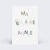 Carte étape bébé Jeu de Lettres Carte 1