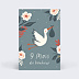 Carte étape bébé Jolie Cigogne Carte 1
