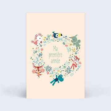 Carte tape Bb Lilliputiens x Popcarte