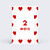 Carte Étape Bébé Grossesse Cœur