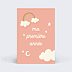 Carte Étape Bébé Nuage