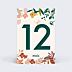 Carte Étape Bébé Petite Fleur