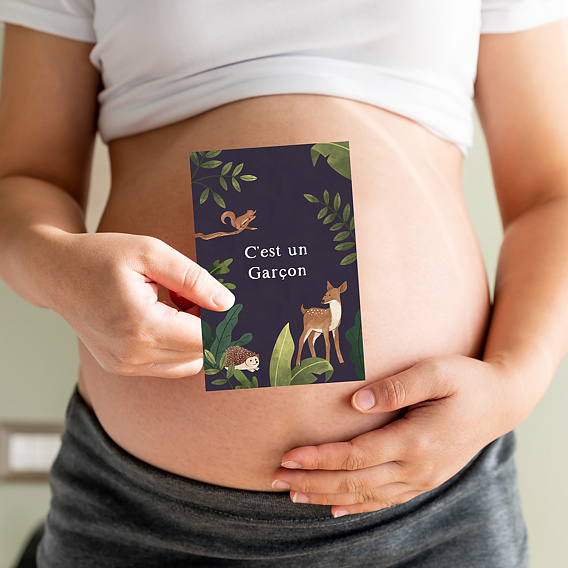 Carte étape bébé Genèse Après 4