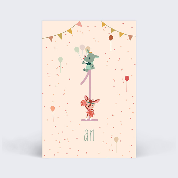 Cartes Étapes Bébé Lilliputiens x Popcarte Carte 6
