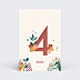 Carte Étape Bébé Petite Fleur