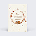 Carte Étape Bébé Renardeau