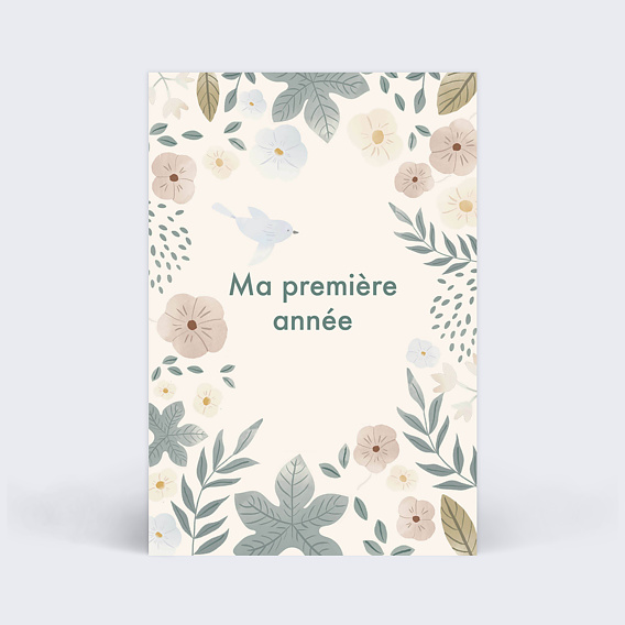 Carte étape bébé Magnolia Carte 1