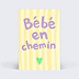 Carte Étape Bébé Grossesse animaux