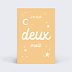 Carte étape bébé Nuage Carte 3