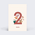 Carte étape bébé Petite Fleur Carte 3