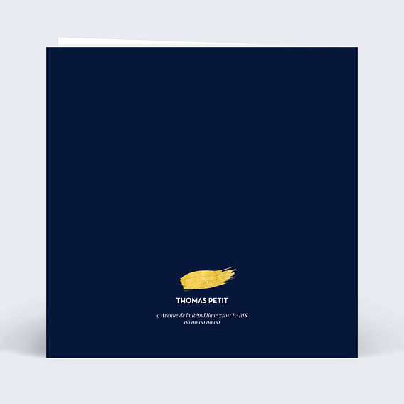 Carte fête des grands-mères Citation Verso