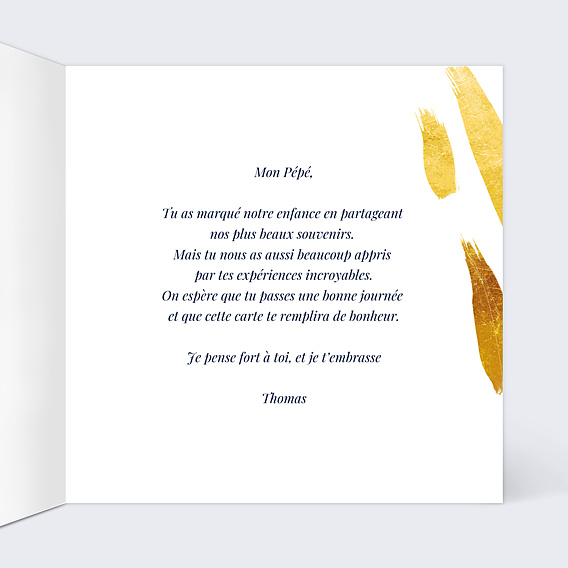 Fête des Grands Pères Citation