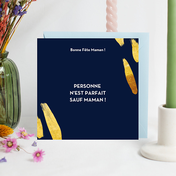 Carte fête des mères Citation Après 1