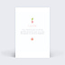 Carte remerciement baptême Fruits gourmands Verso