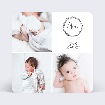 Remerciements Baptme Petite couronne