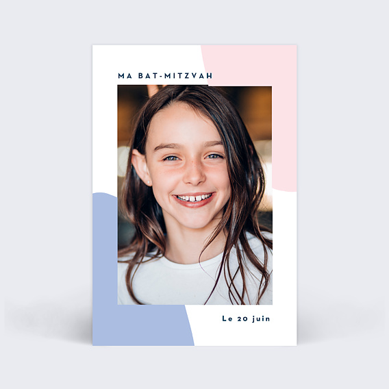 Invitation Bat Mitzvah Oh Boy!