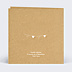 Faire-part bar mitzvah Fanions Bucoliques Kraft