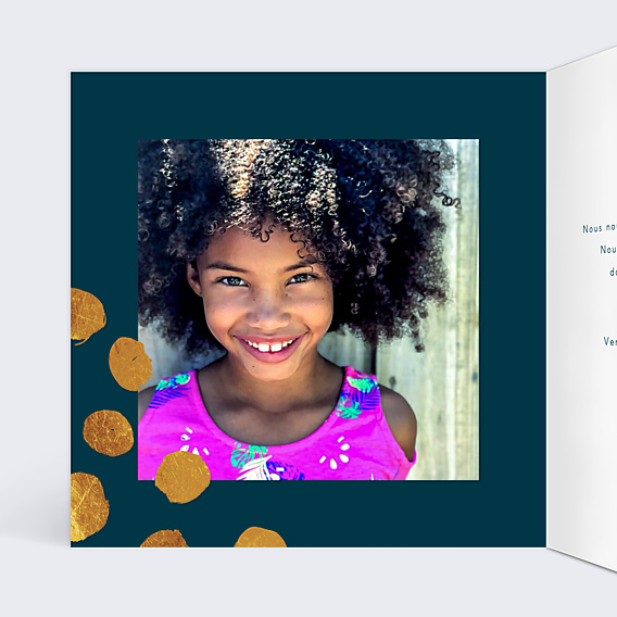 Faire-part bar mitzvah Graphique Chic