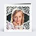 Faire-part bar mitzvah Découpe Dentelle