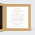 Faire-part bar mitzvah Fanions Bucoliques Kraft