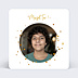 Faire-part bar mitzvah Golden Dots