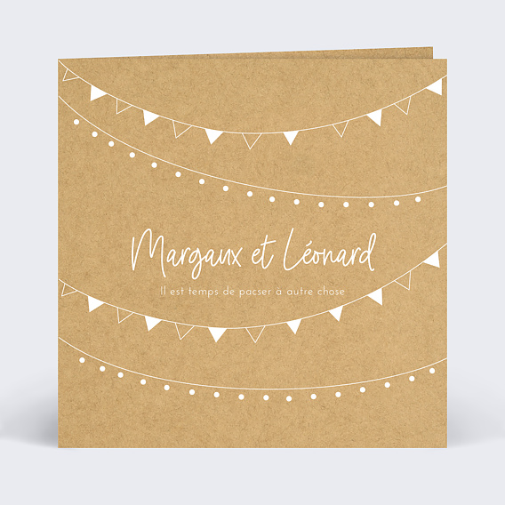 Carte Pacs Bucolique Popcarte