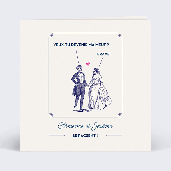 Carte Pacs Hirondelle D Amour Popcarte Carte Pacs Hirondelle D Amour Popcarte