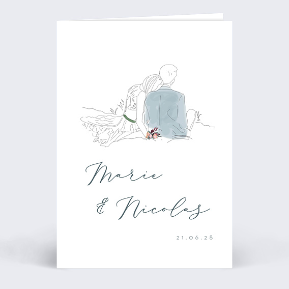 Carte Pacs Illustration Douceur Popcarte