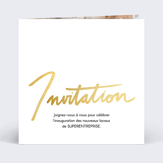 Invitation Professionnelle Personnaliser