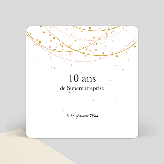 Invitation Professionnelle Fairy Lights