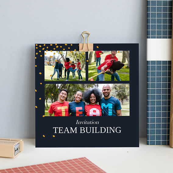 Invitation professionnelle Team Building