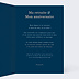 Carte d'invitation Collection Caractère Intérieur Droit